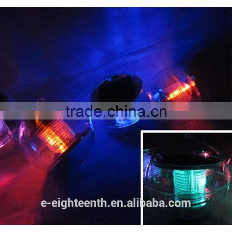 new arrival colorful Solar 7 Color Floating Multi LED Light Water Swimming Pool Ball