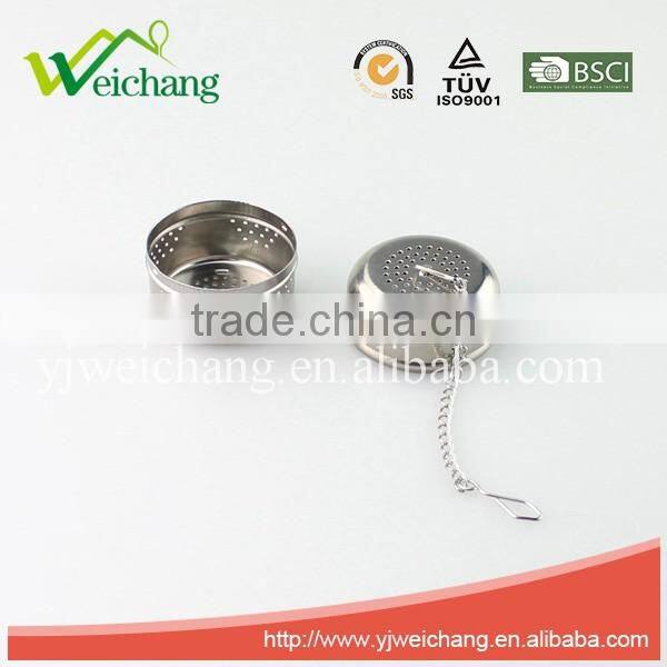 WCZ118 Good quality Hot sale 304 material Mesh Tea Ball Tea Infuser Tea Strainer Long chain
