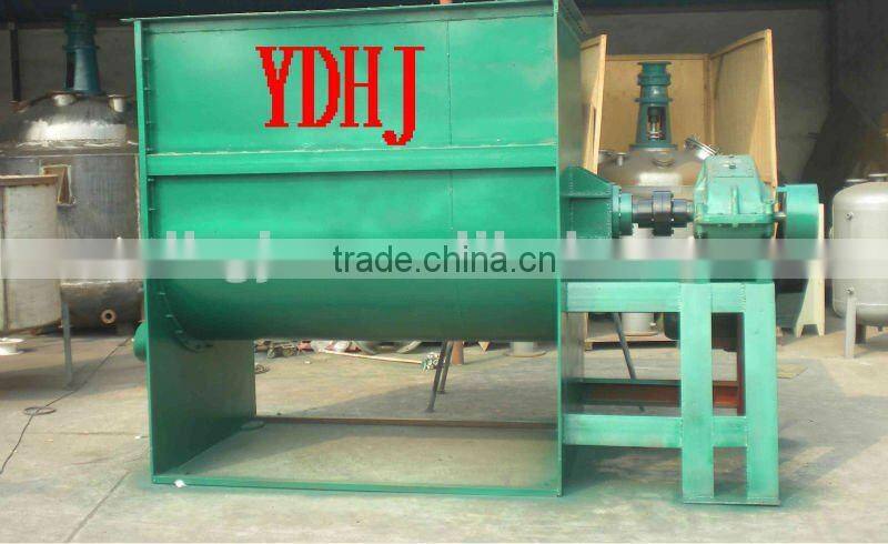 Double Helical Ribbon Horizontal Mixer For Pet Feed