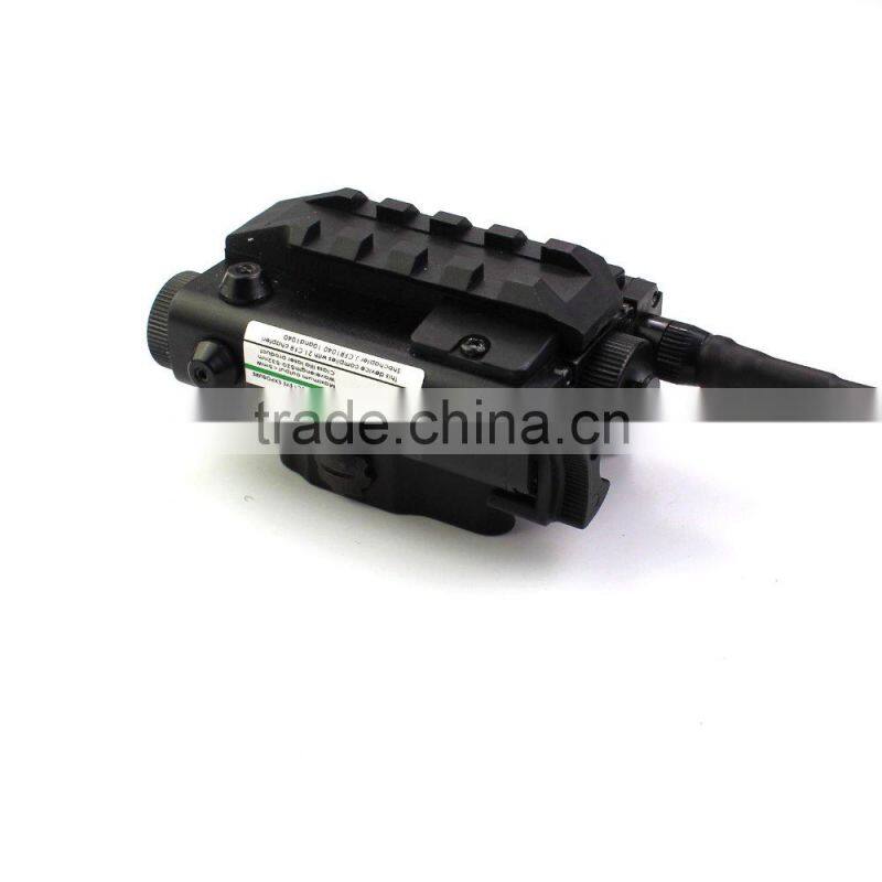 New Military Standard Compact Square Design Tactical ES-FX103-LG green laser sight with led flashlight Combo (FDA certified)