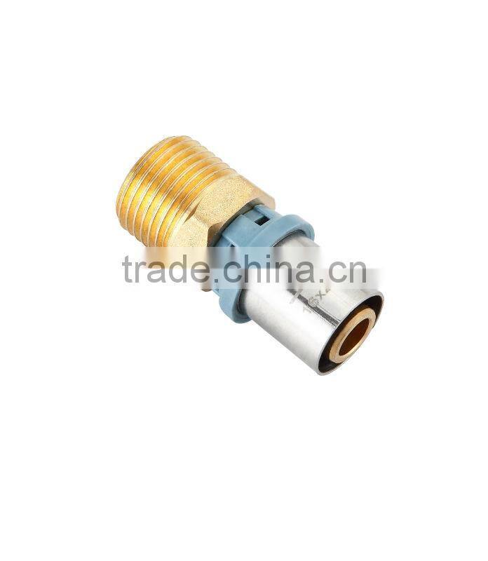 DZR BRASS MALE COUPLING