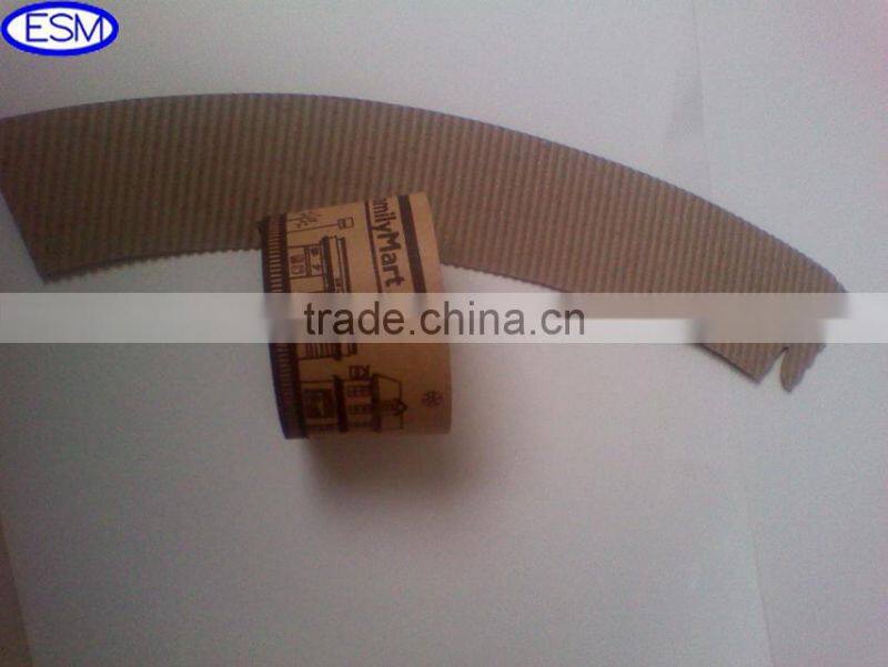 Hot Cup 12 oz WHITE and Kraft brown kraft paper coffee cup sleeve