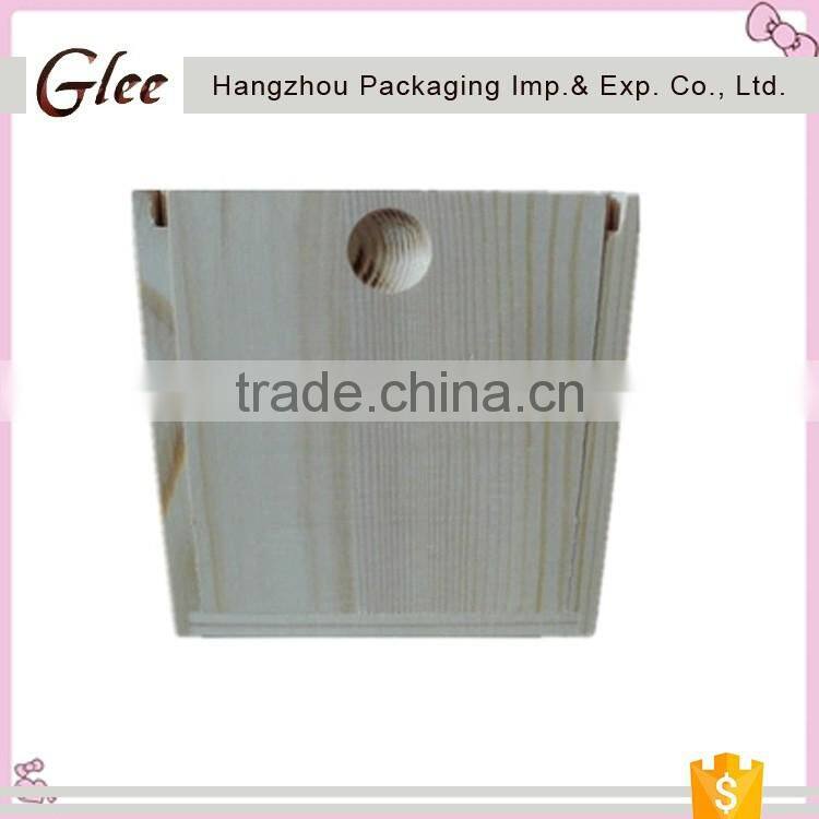 Beautiful and classical wooden chinese tea box with sliding lid