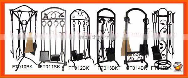 Metal Fireplace Tools with brush,tong,shovel,poker