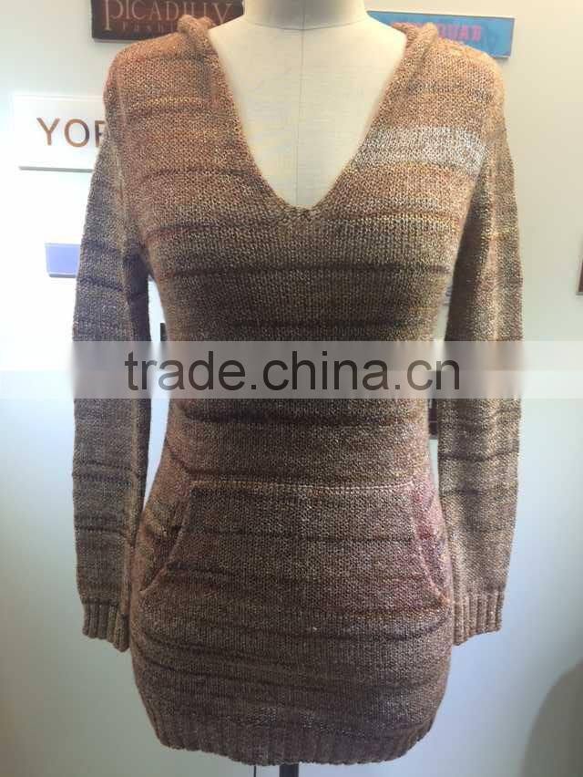 2015 newest design Knitted Sweater pullover dress