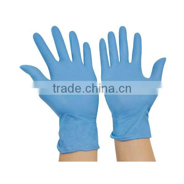 Popular Blue Nitrile Disposable Glove With Competitive Price