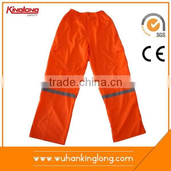 100% Polyester Men's Hi-Vis Cargo Pant