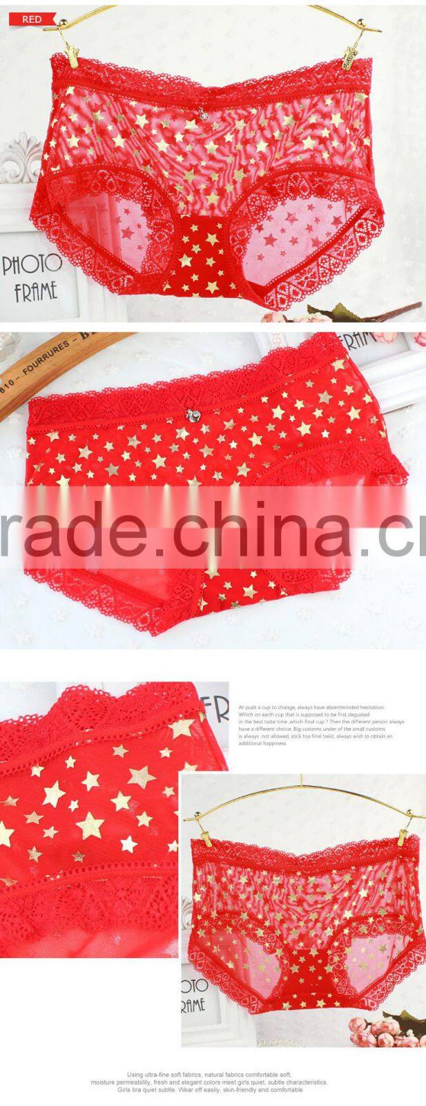 2015 New design rich color comfortable sexy underwear little girls underwear panty mature lady lace underwear woman pantys