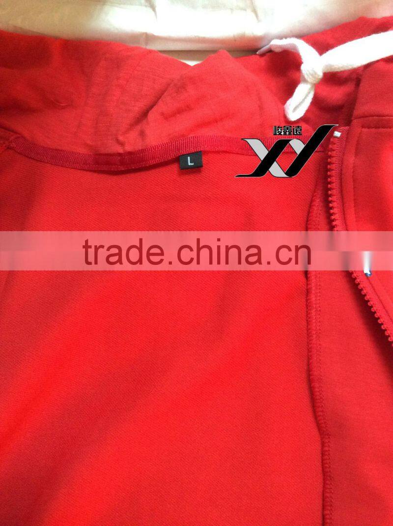 china wholesale vintage brand men red jacket with zipper