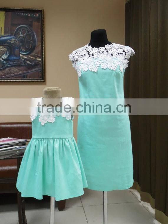Mother Daughter matching Dresses 2016 wholesale Mommy and me outfits Mommy and Me Dresses designer