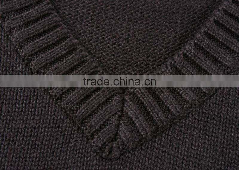 Diamond Pattern Sweater Knitting For Men