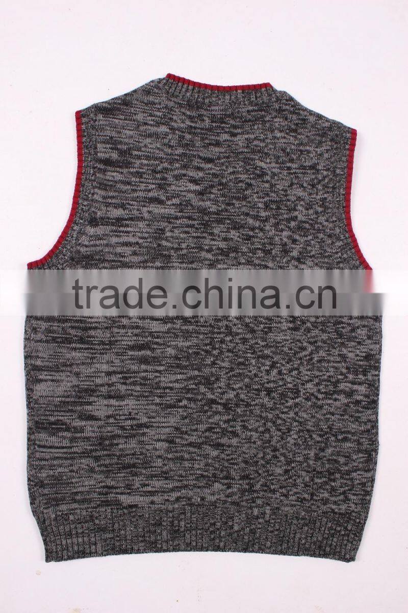 Warm Sleeveless Knitted Vests Brand Sweaters