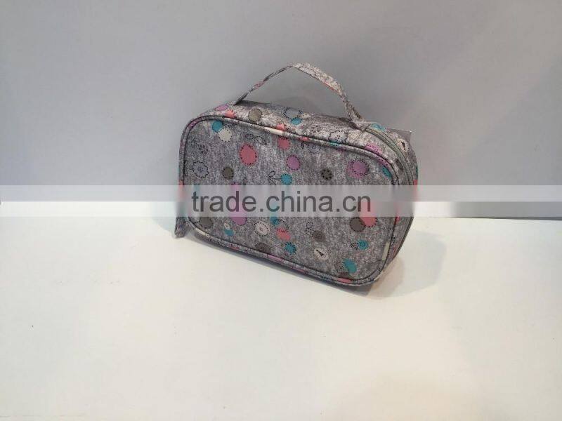 2017 hot sales wholesales custom travel hanging toiletry bag cosmetic organizer bag