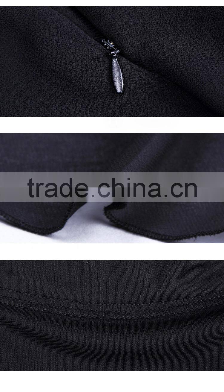 2016 oem services fishtail lady sexy maxi skirts pearl chiffon summer one piece long skirt for women