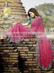 Attractive Party Wear Sarees SKU#17542