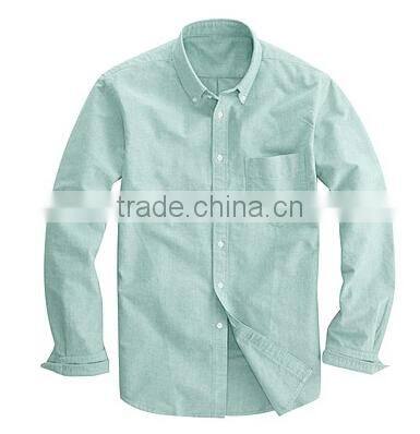 Solid color western shirts round bottom cotton casual men shirts