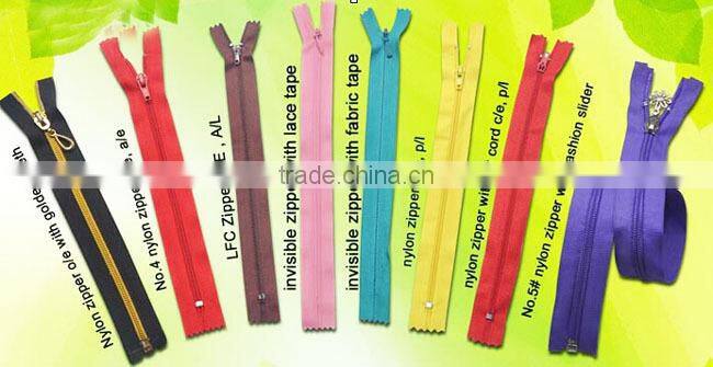 Nylon zipper prices,Invisible zipper manufacturer,Fancy zipper for tent