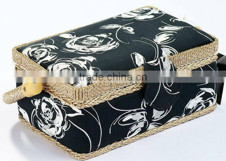 Beautiful Knitted Basket.SZ012.03-01