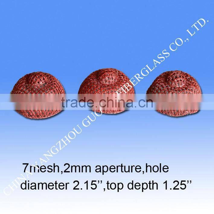high silica roving in 3 warp yarn and 3 weft yarn weave way making Molten steel filtering part