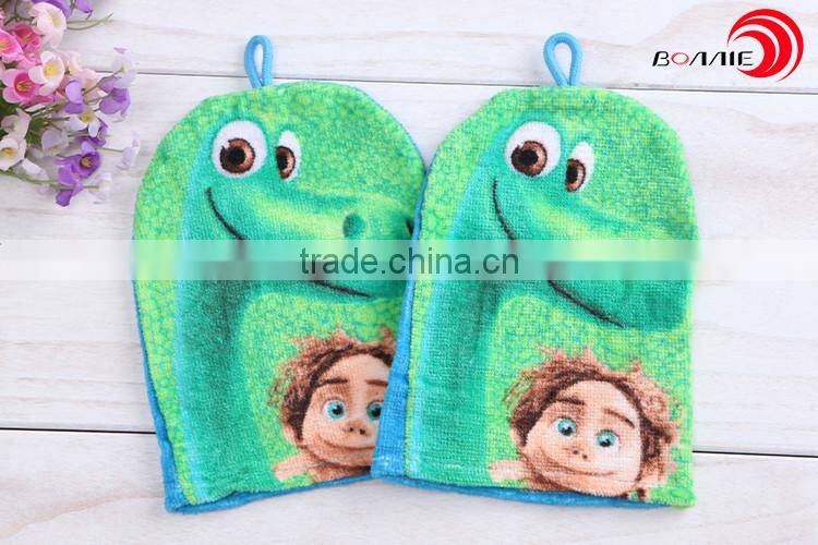 Hot selling Custom Wash Gloves Animal Bath Mitt For Baby