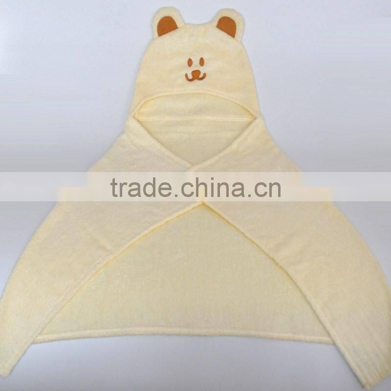 China supplier super soft textile baby hooded bath towels