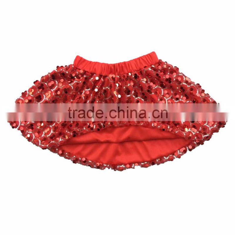 The Newest Design Girl Dress Wholesale Kids Clothes Scale Pattern Sequin Baby Skirt