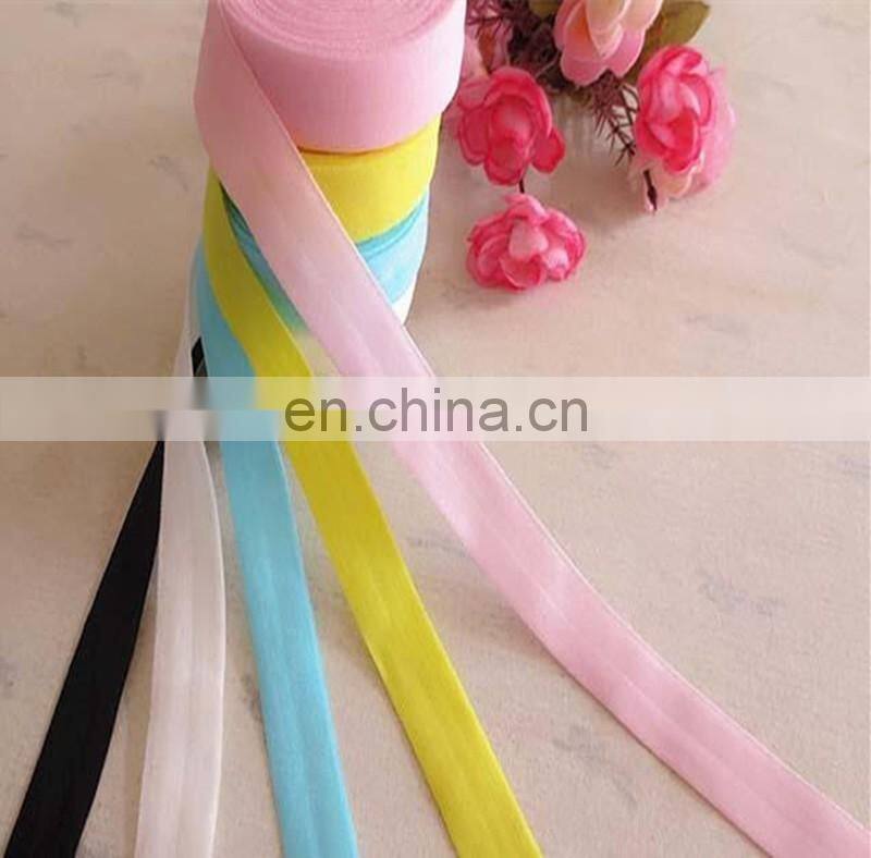 lycra folded over binding for shoe