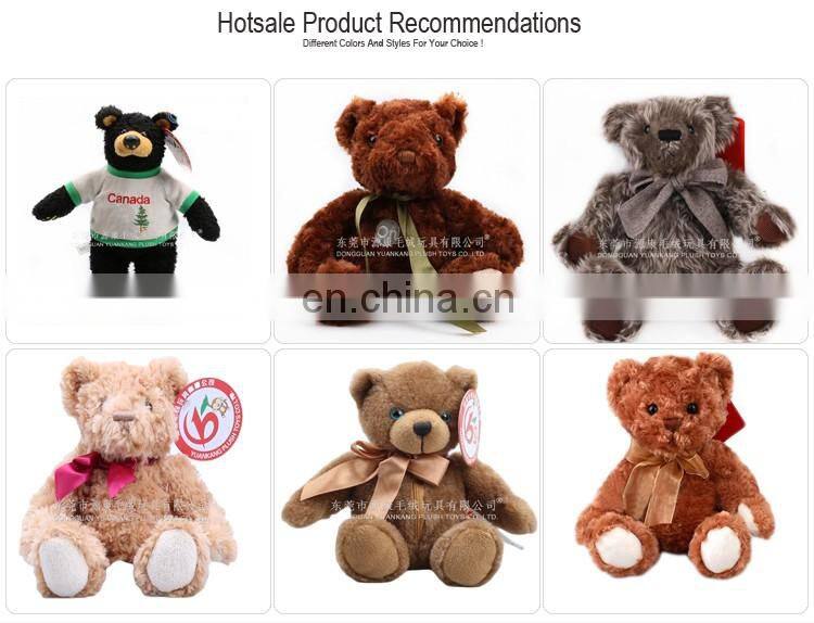 Forest wild animal big size plush toy fur grizzly bear