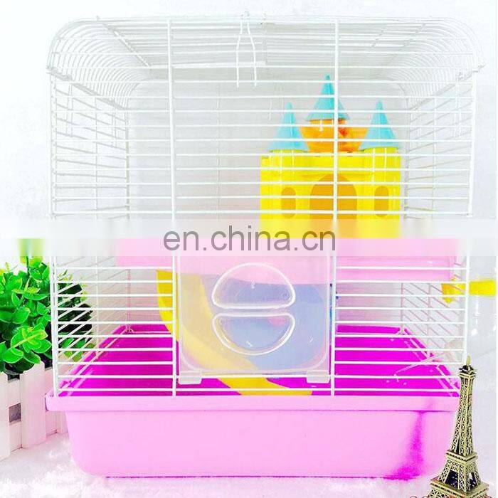 High quality luxury tower hamster cage animals transparent clear view larger plastic house acrylic cheap pet cage