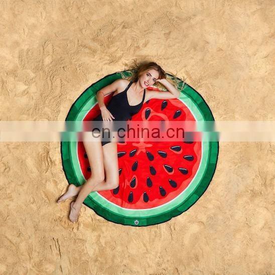 Funny Printed Round Beach Sarong Towel