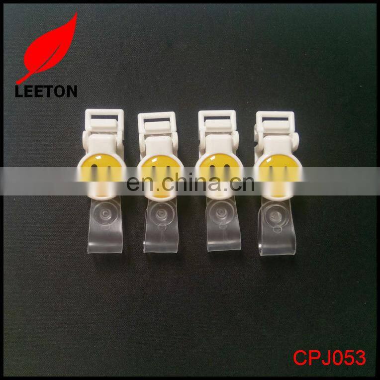 Factory custom plastic ID badge clip