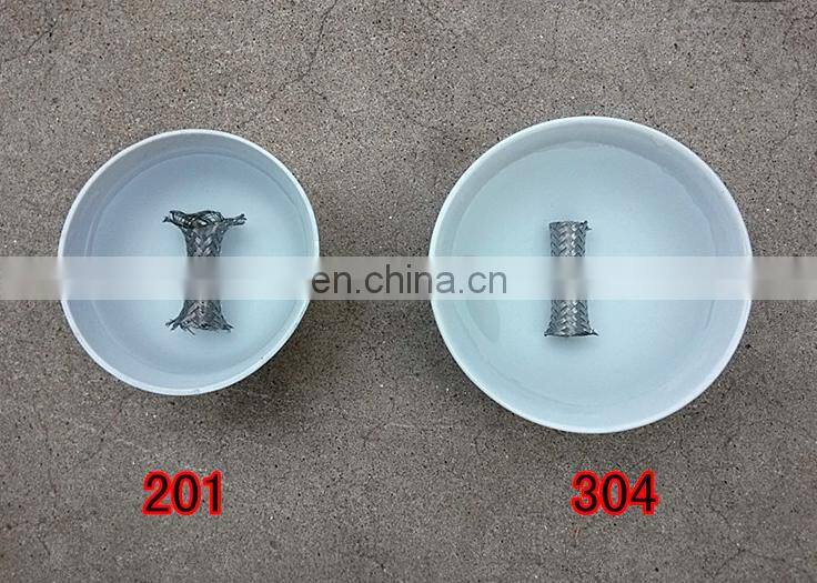 2017 New type ss braided flexible metal hose