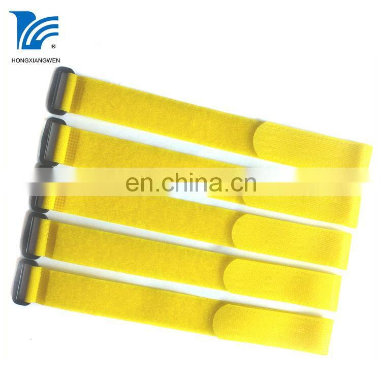 assorted colors adjustable hook loop wristband