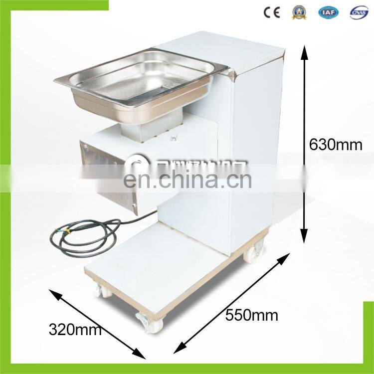 Stainless Steel High Efficiency Mini Type Fresh Meat Slicer Shred Cutter Cutting Machine