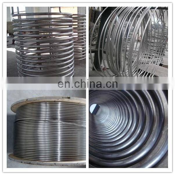 stainless steel coiled polish tube/pipe