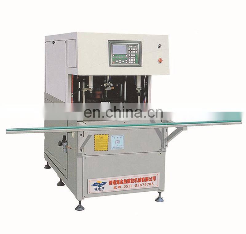 SQJ04 Upvc steel window and door CNC corner seal cleaning steel core plastic equipment for window making