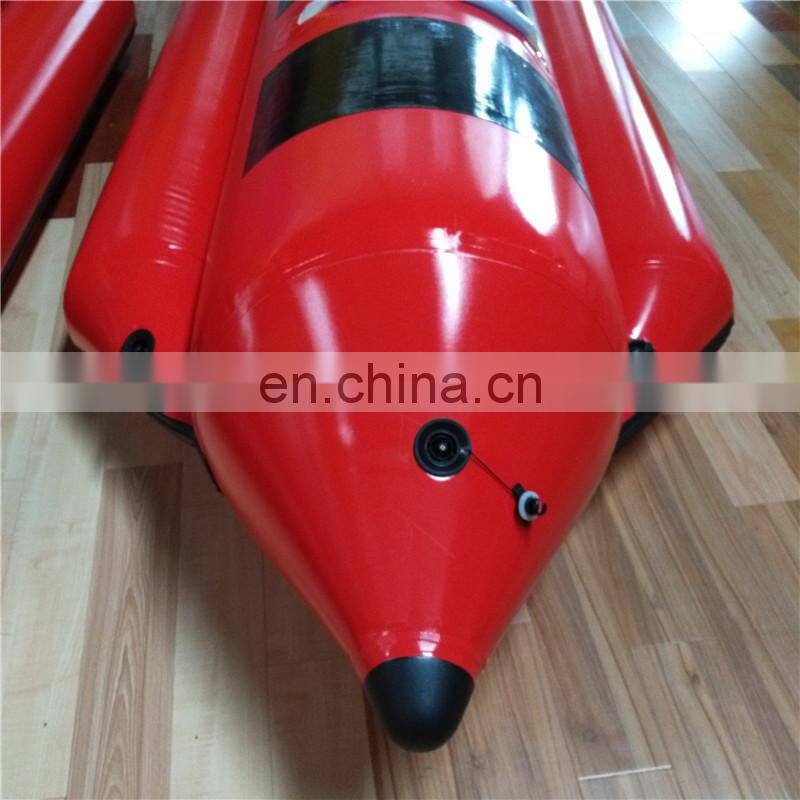 Factory Price 5 Seaters PVC Inflatable Banana Boat Commercial Flying Fish For Water Games