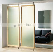 SELL 4-20mm tempered glass sliding door high quality glass door