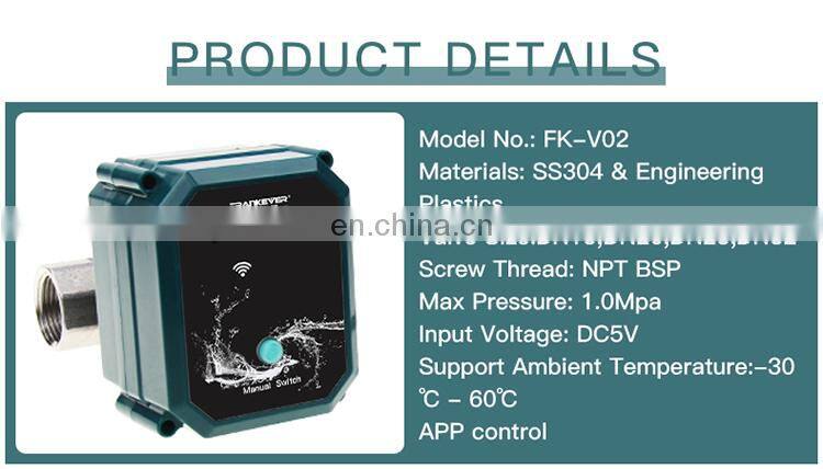 WiFi Control Wireless Water Timer TUYA App Digital Watering Irrigation Timer Water Valve