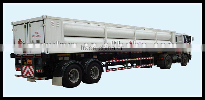 CNG semi trailer truck