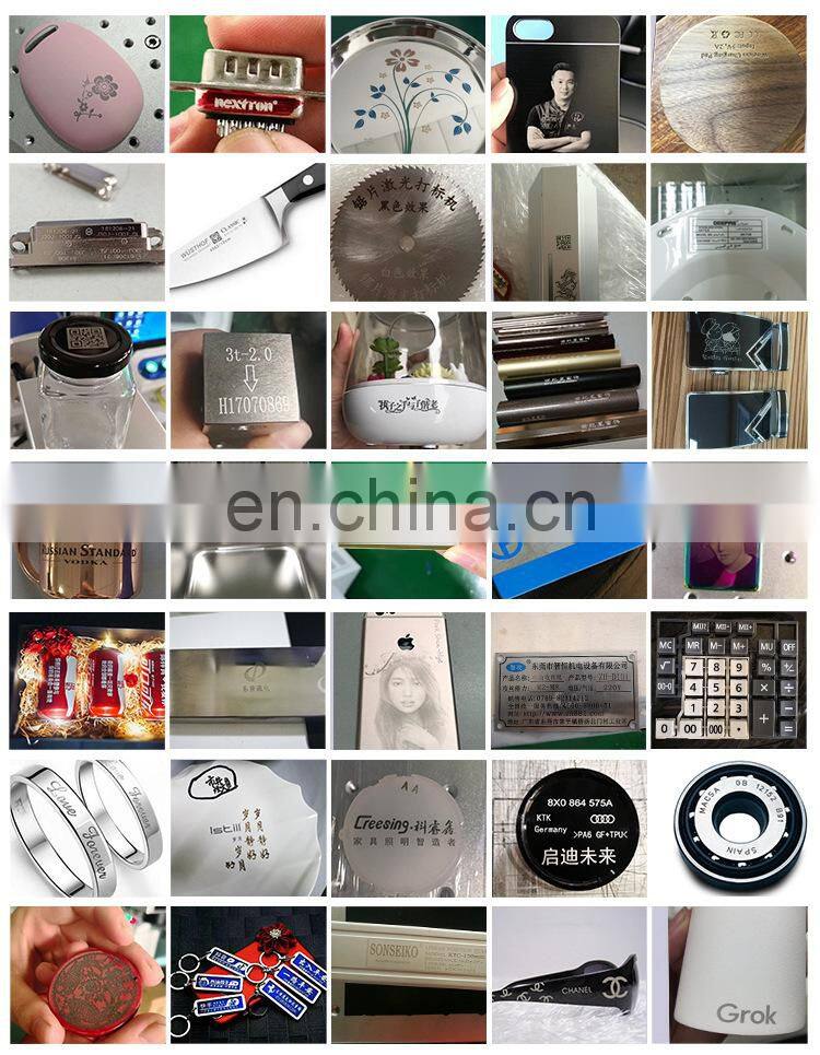 Raycus 20w mini sealed auto focus Full Cover mini 20w fiber laser marking machine