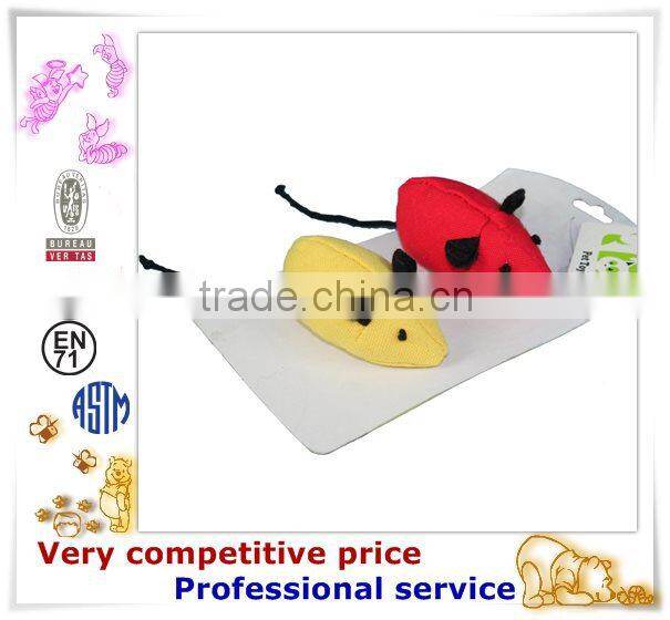 Factory Promotion Custom Made Plush Pet Products canvas dog toy