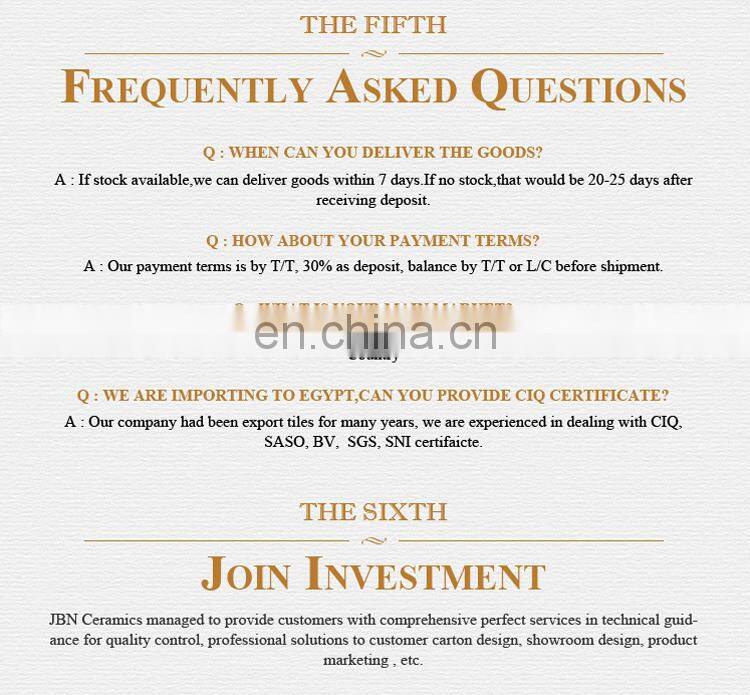 glazed new Design customize order shipping mall ceramic floor tile