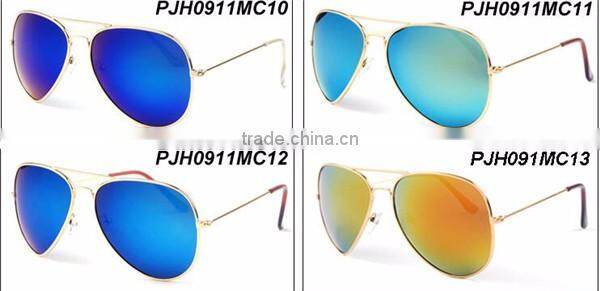 hot selling classic TAC polarized oval lens full metal frame sungalsses