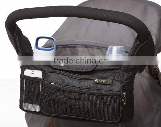 Premium Stroller Cup Holder Baby Accessory/Diaper Bag Stroller organizer