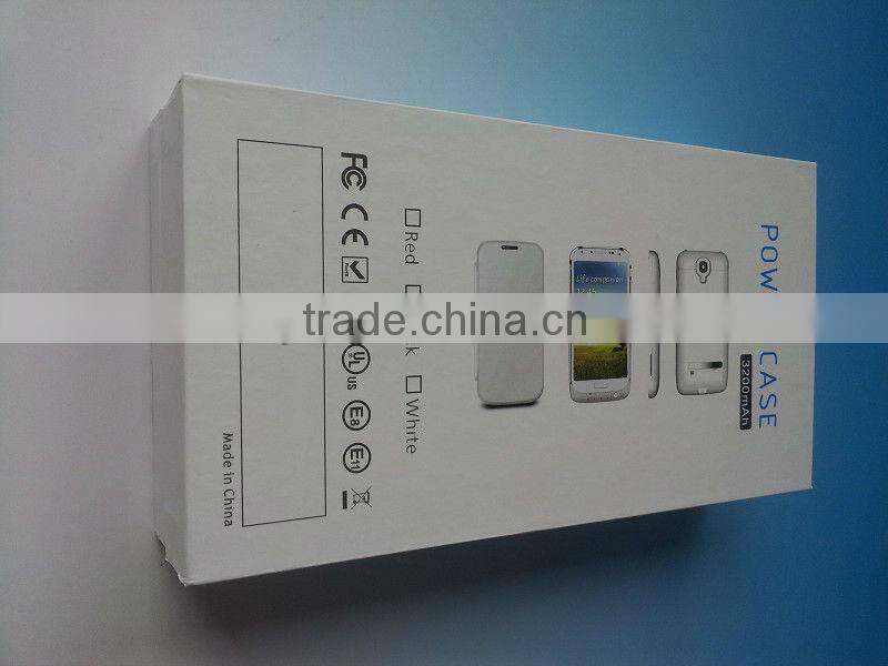 Newest hot sell mobile phone for Samsung Galaxy S4 I9500 Power Case