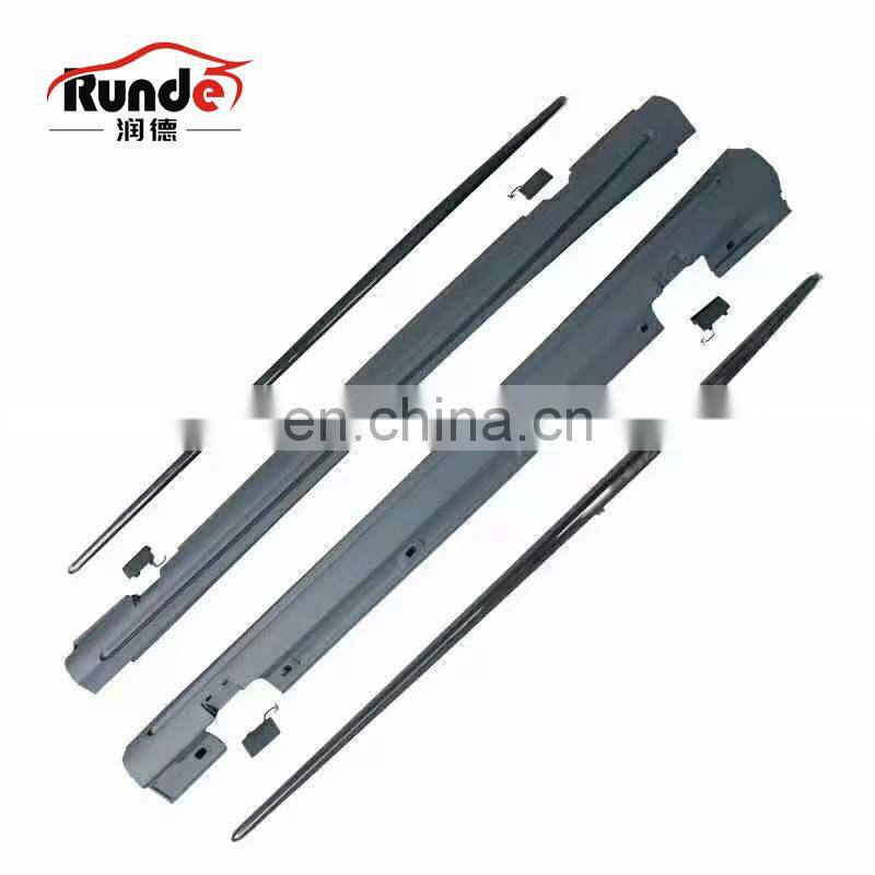 Runde PP Material For Mercedes-Benz A-Class W177 W176 A180 A200 A250 Modify A45 AMG Body Kit Front Bumper Rear Bumper Side Skirt