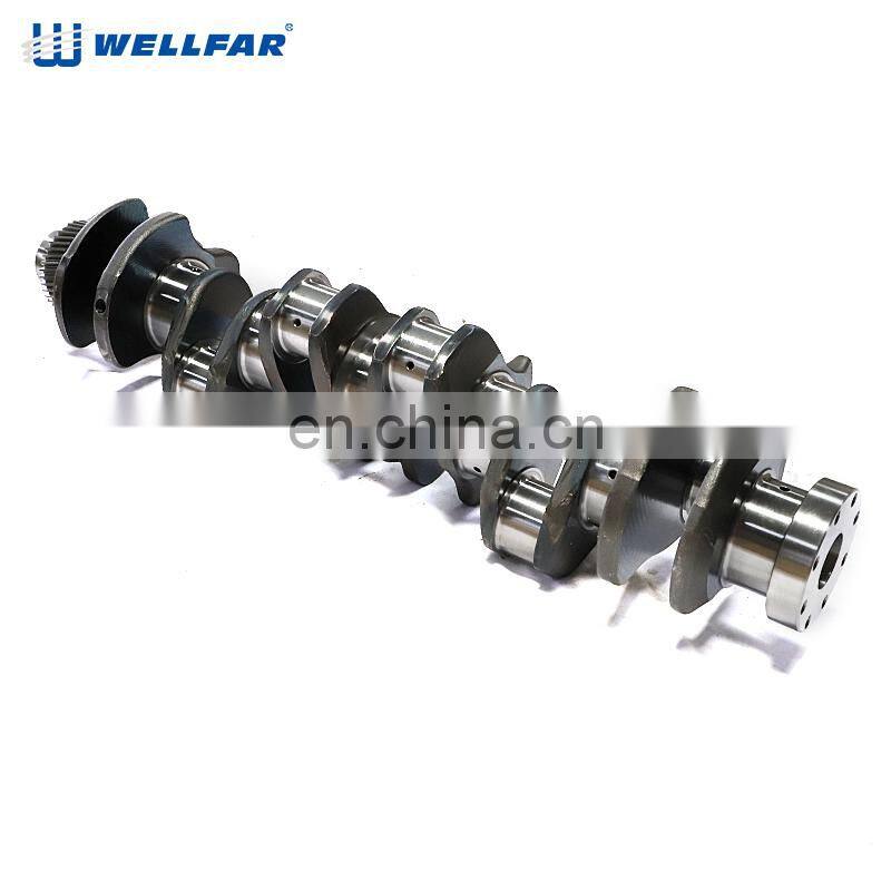 Good Performance Automobile Diesel Engines Components Forged Gear Crankshaft For Cummins 6CT