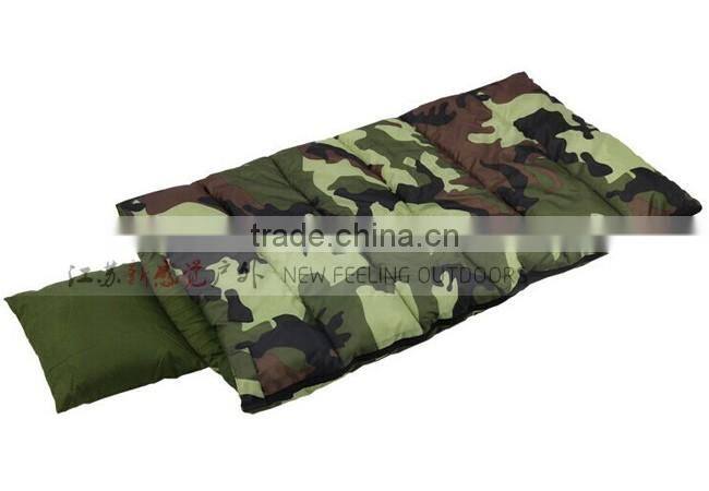 TOOTs Camouflage Children Sleeping Bag with pillow