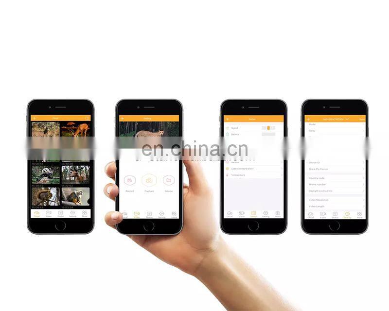 2022 New 4K 30FPS 36MP IP65 APP Control with Cloud Service Night Vision Cellular Trail Camera 4G Hunting Camera HC-940Pro